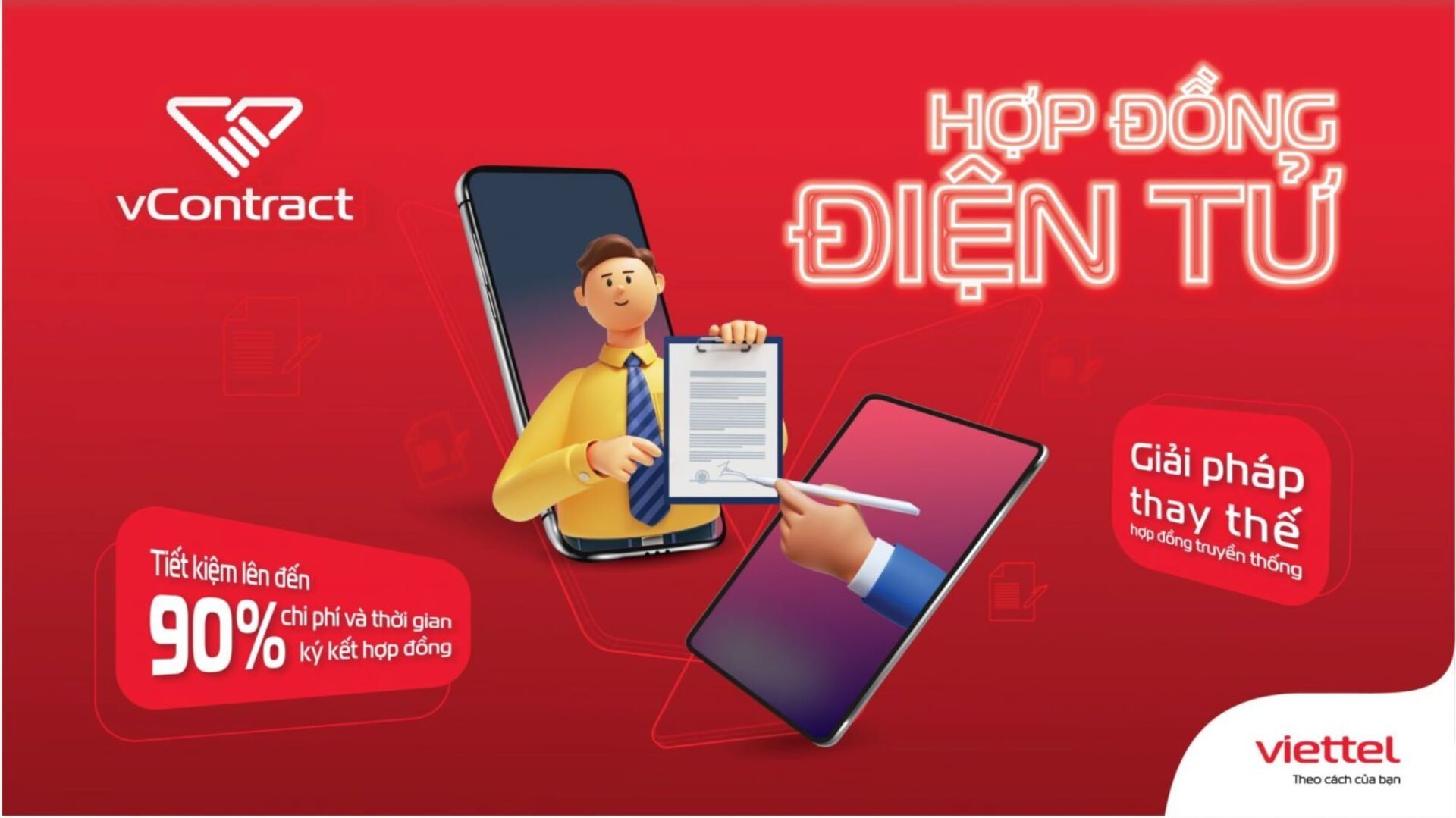 Viettel chính thức kinh doanh dịch vụ Chứng thực Hợp đồng điện tử vContract 2 Hợp đồng điện tử vContract Viettel