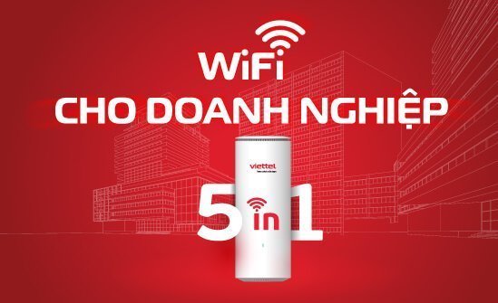 Internet Viettel dịch vụ WiFi 5in1 tích hợp WiFi 6