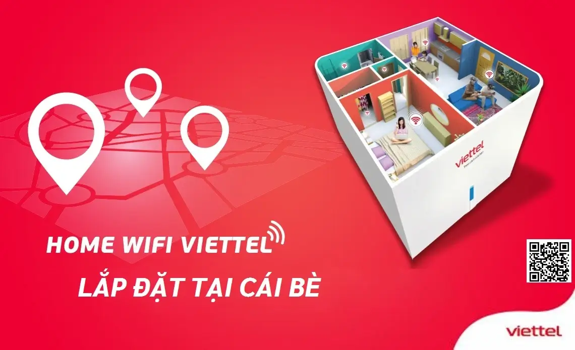 Lắp đặt Wifi Viettel Cái Bè giá rẻ tặng modem 5Ghz