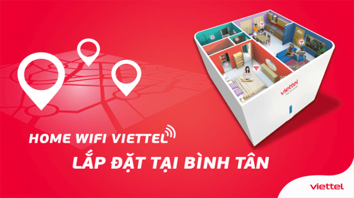 Lắp Đặt Internet Viettel Bình Tân Giá Rẻ Chỉ 185k/tháng