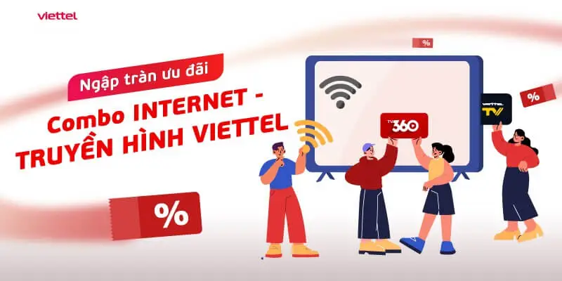 Gói cước combo internet và truyền hình Viettel Chợ Gạo