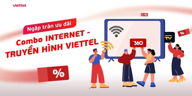 Gói cước combo internet và truyền hình Viettel Hóc Môn