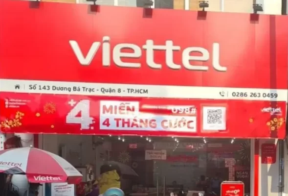 Cửa hàng giao dịch Viettel Dương Bá Trạc