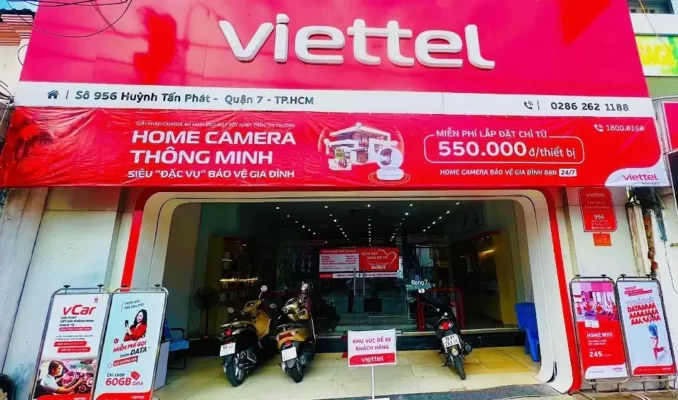 Cửa hàng giao dịch Viettel Huỳnh Tấn Phát