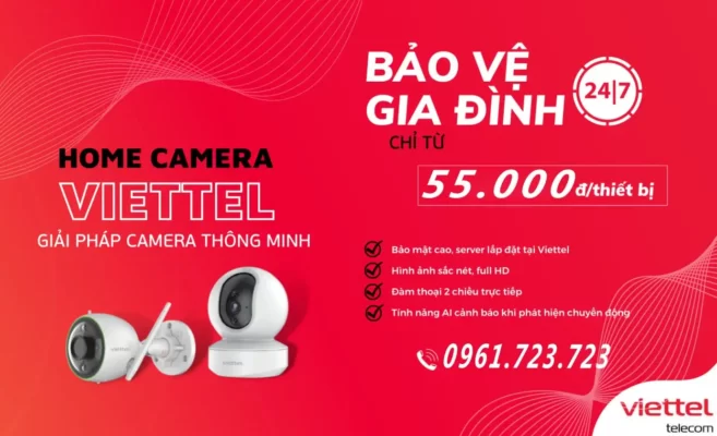Lắp Home Camera Viettel Tại Huyện Cờ Đỏ