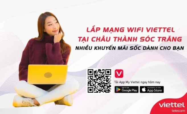 Lắp mạng wifi Viettel Tại Châu Thành Sóc Trăng Nhiều Khuyến Mãi Sốc Dành Cho Bạn