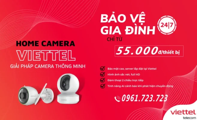 Lắp Home Camera Viettel Tại Thuận An Bình Dương