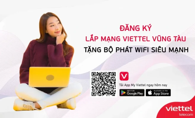 Đăng ký lắp mạng Viettel Vũng Tàu tặng bộ phát Wifi siêu mạnh