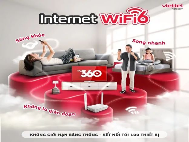 Uu Đãi Lắp Đặt Internet Viettel Cần Giờ, Miễn Phí WiFi-6
